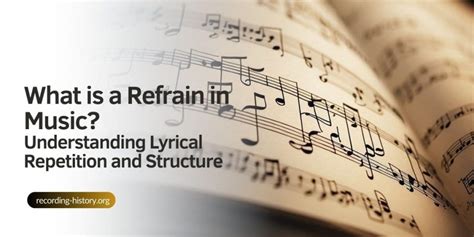 what is refrain in music? the melody of repetition